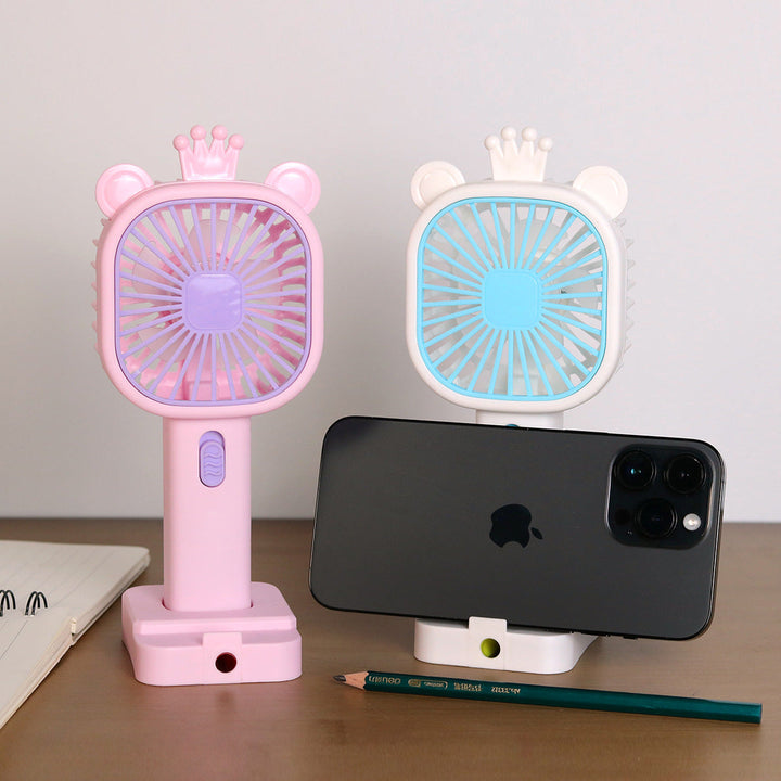 Unisex Portable Hand Fan with Cute Animal Design Kalsten