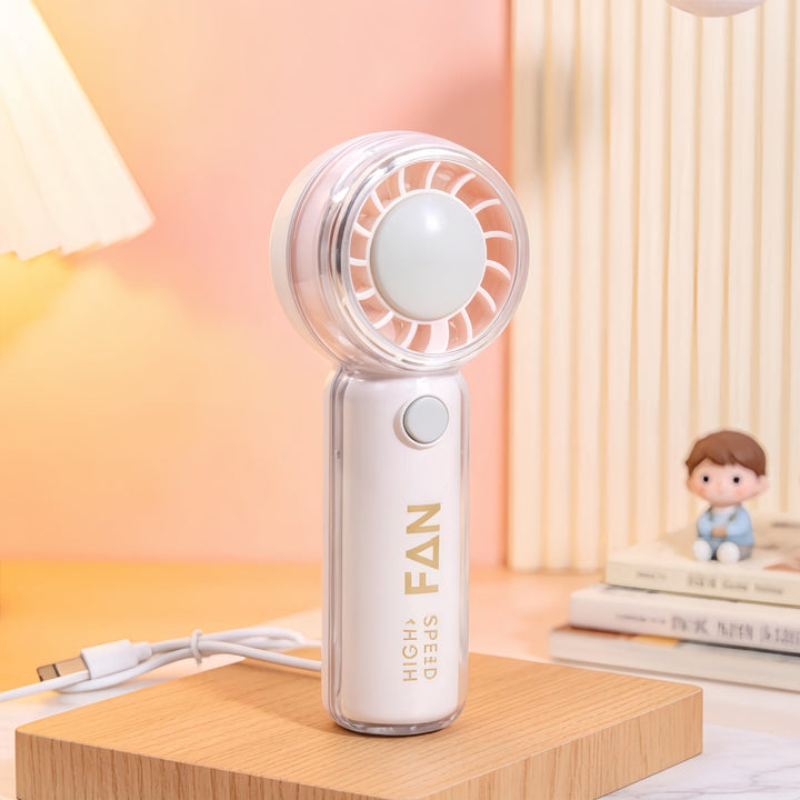 Ladies Portable Hand Fan with Cute Animal Design Kalsten