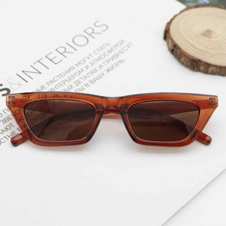 Women’s geometric sunglasses with refined plastic frame Kalsten