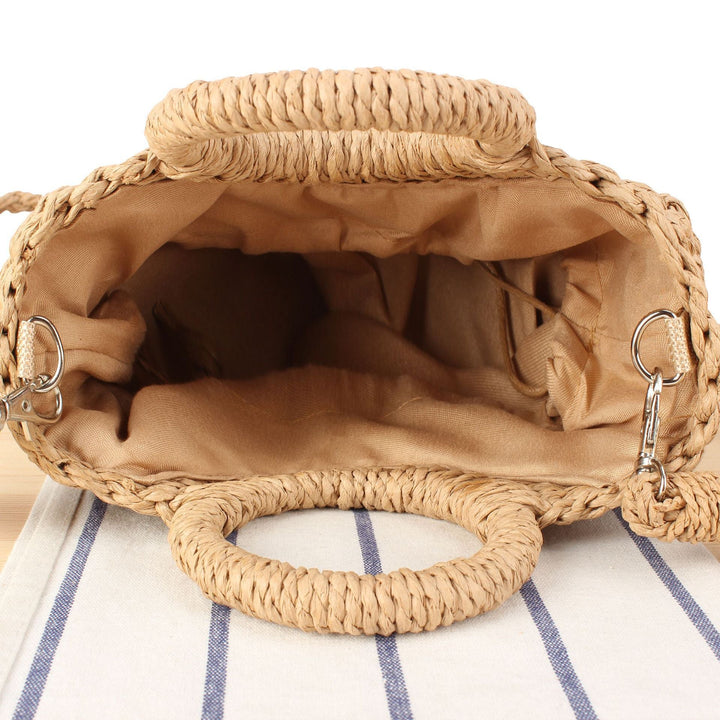 Handbag with Curved Design and Fashionable Handle Kalsten