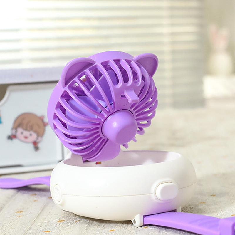 Women's portable handheld fan in cute rabbit design Kalsten