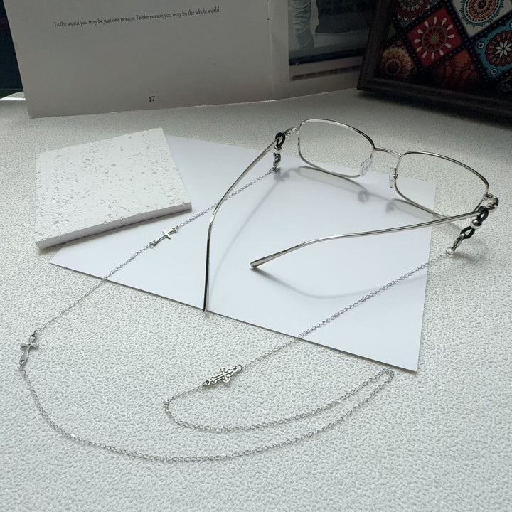 Minimalist Silver Chain Necklace Kalsten
