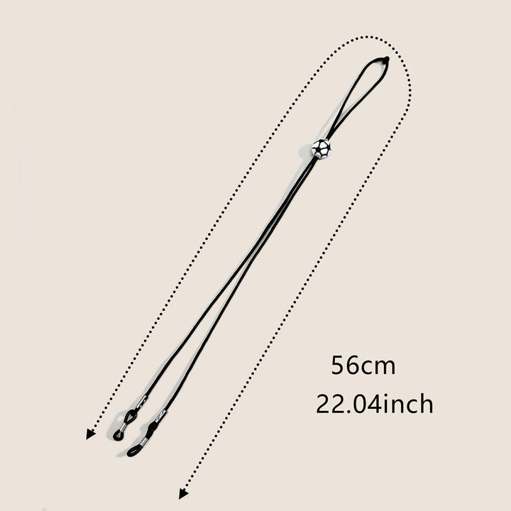 Adjustable Soccer-Themed Eyewear Strap Kalsten