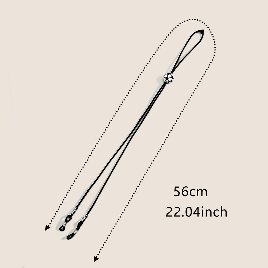 Adjustable Soccer-themed Eyewear Strap Kalsten