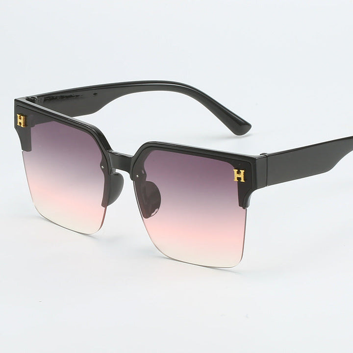 Women square sunglasses with elegant metal frame Kalsten