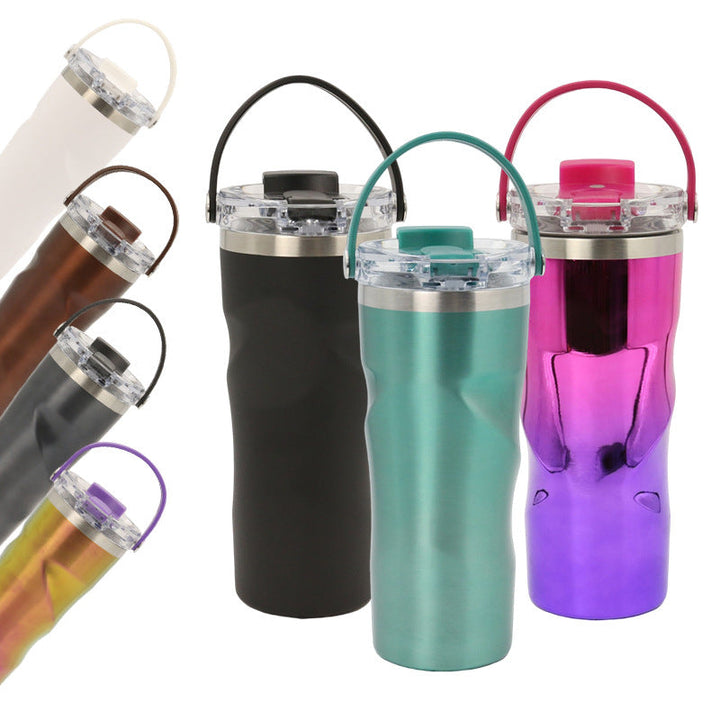 Women's insulated drinking bottle with ergonomic design Kalsten