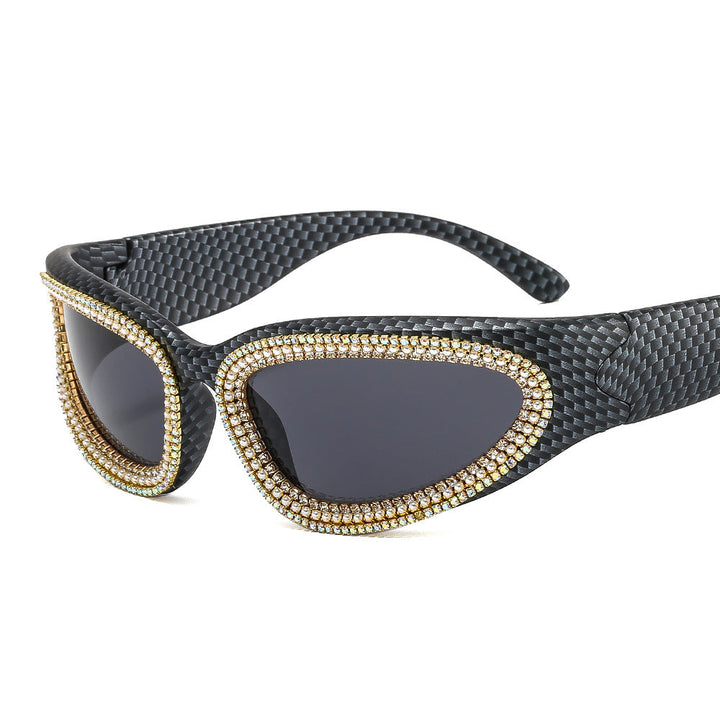 Ladies stylish sunglasses with sparkling crystal frame Kalsten