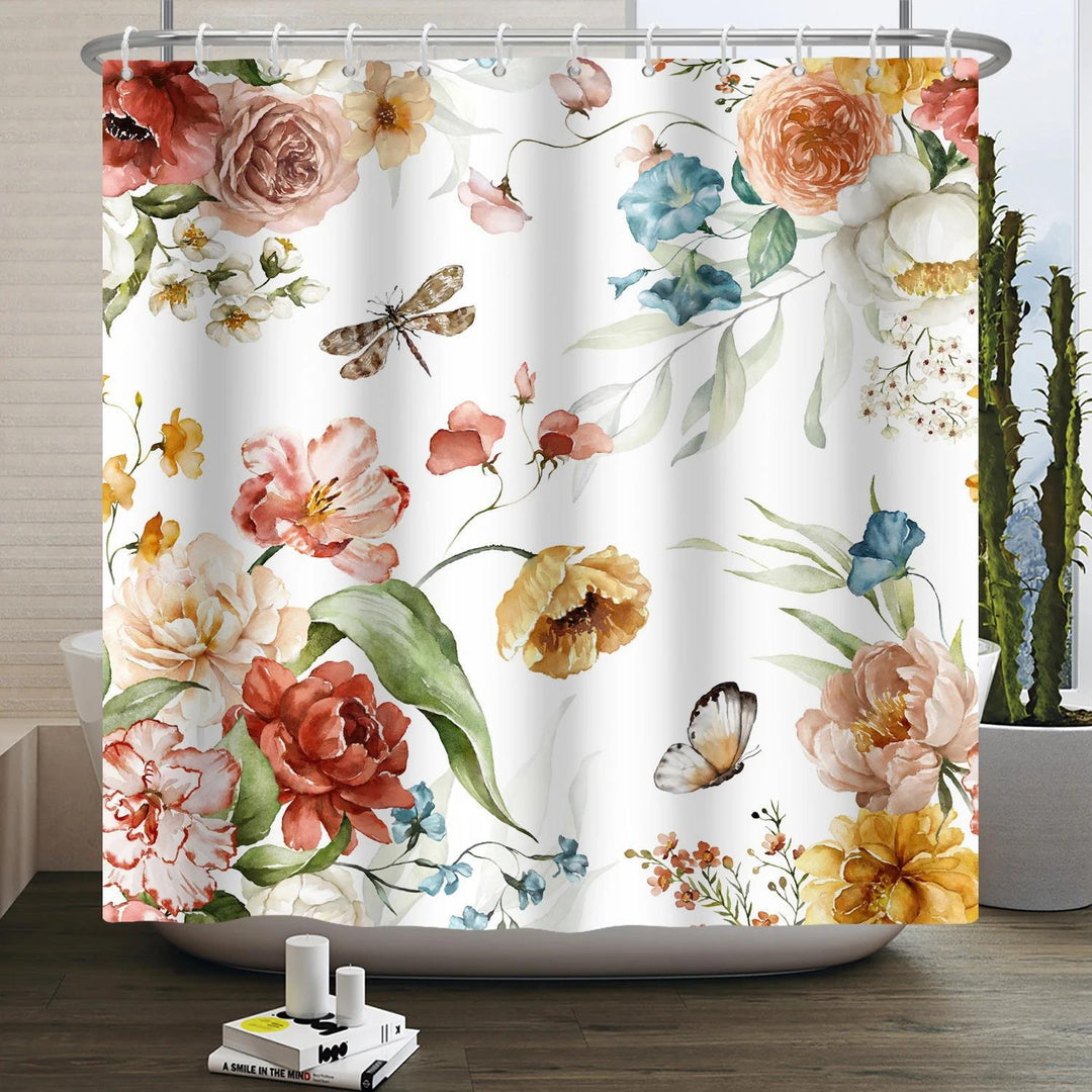 Botanical Garden Shower Curtain Kalsten