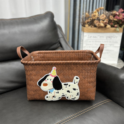 Woven storage basket Acalora