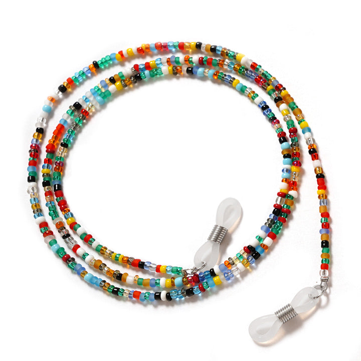 Multi-Colored Beaded Glasses Holder Chain kalsten