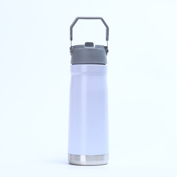 Women's Practical Insulated Drinking Bottle with Foldable Carry Handle Kalsten