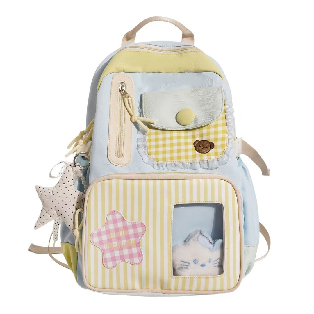 Decorative Plush Character Backpack Kalsten