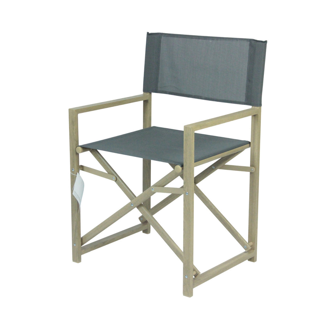 Folding chair with backrest made of high-quality wood Kalsten