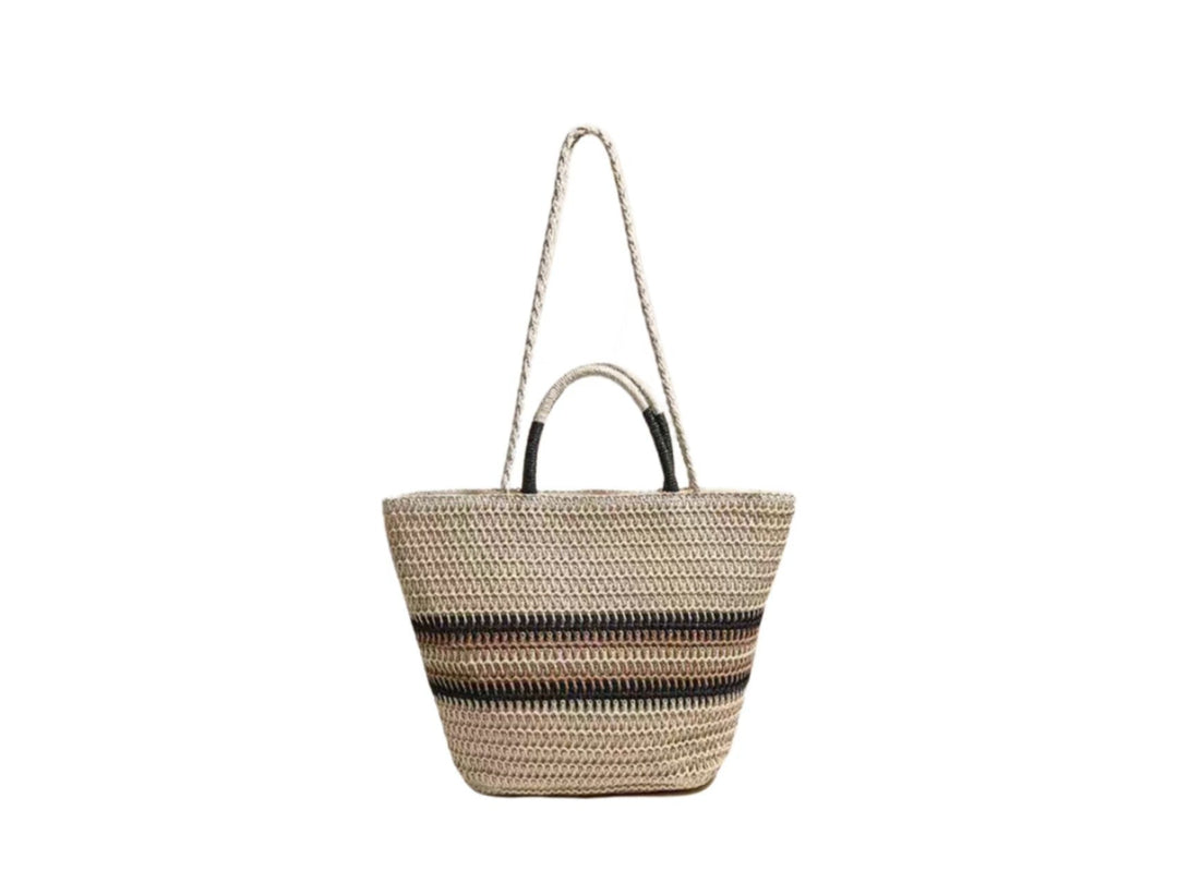 Handmade basket bag with modern patterns Kalsten