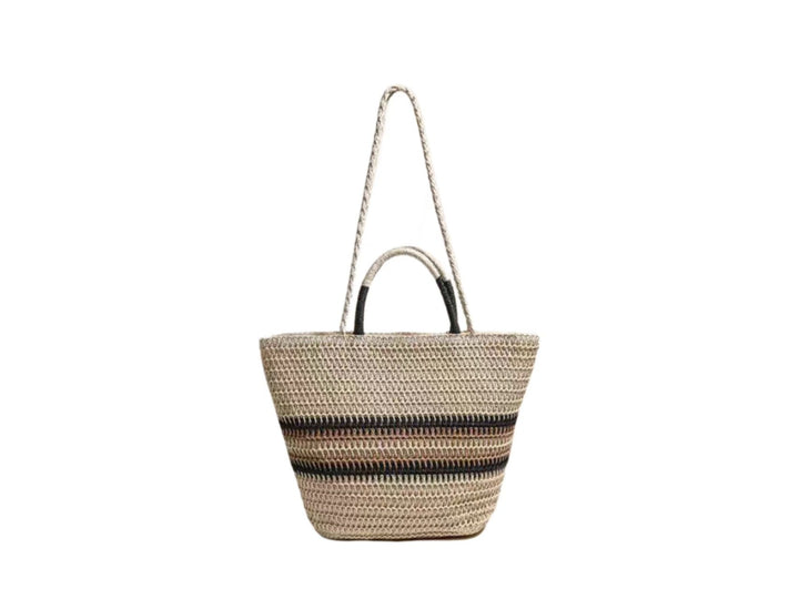 Handmade basket bag with modern patterns Kalsten