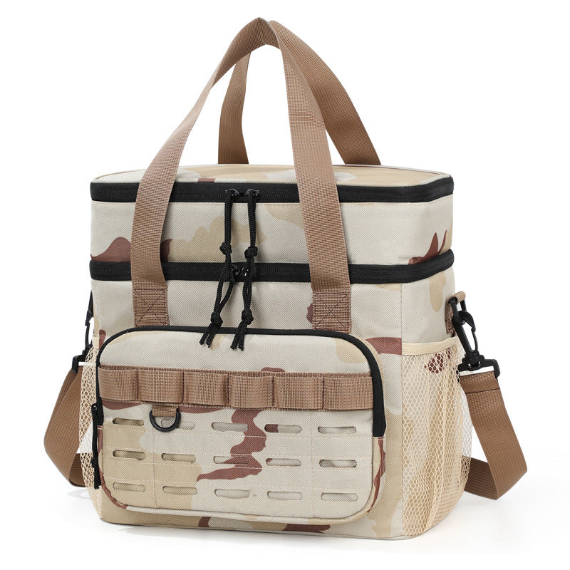 Women's insulated and durable cooler bag in modern camouflage design Kalsten