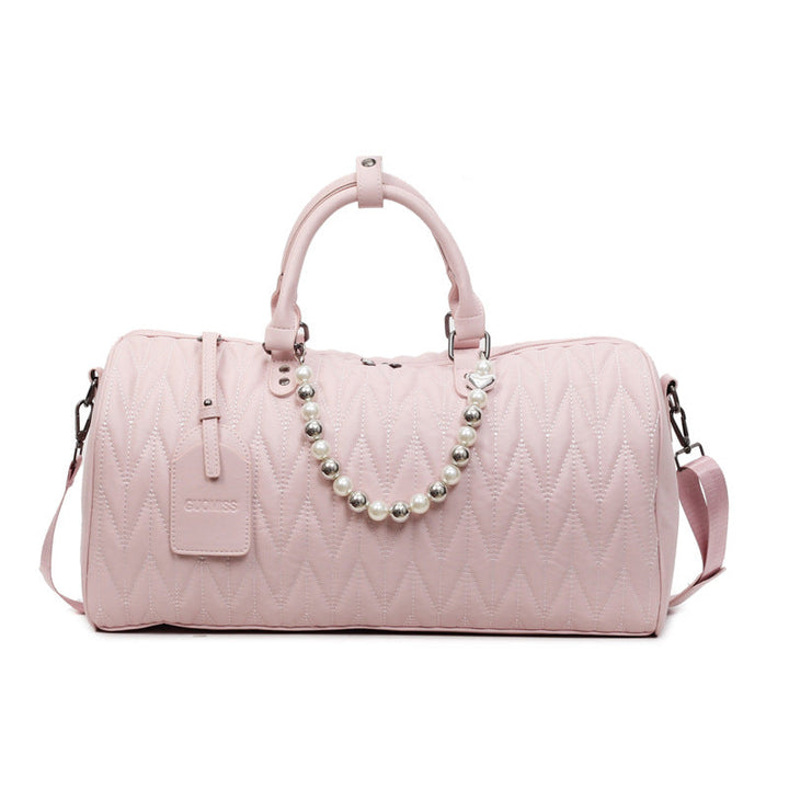 Noble travel bag in modern diamond design Kalsten