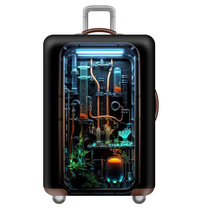 Unisex nan robust Hartschalen luggage with polycarbonate outer shell and car emblem motif Kalsten