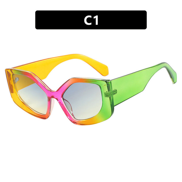 Women's striking sunglasses with oversized design and stylish gradient Kalsten