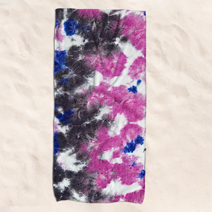 Beach towel with unusual batik design Kalsten