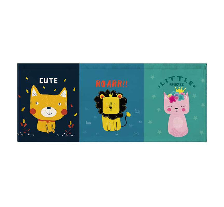 Women's pillowcase with animal family motifs Kalsten
