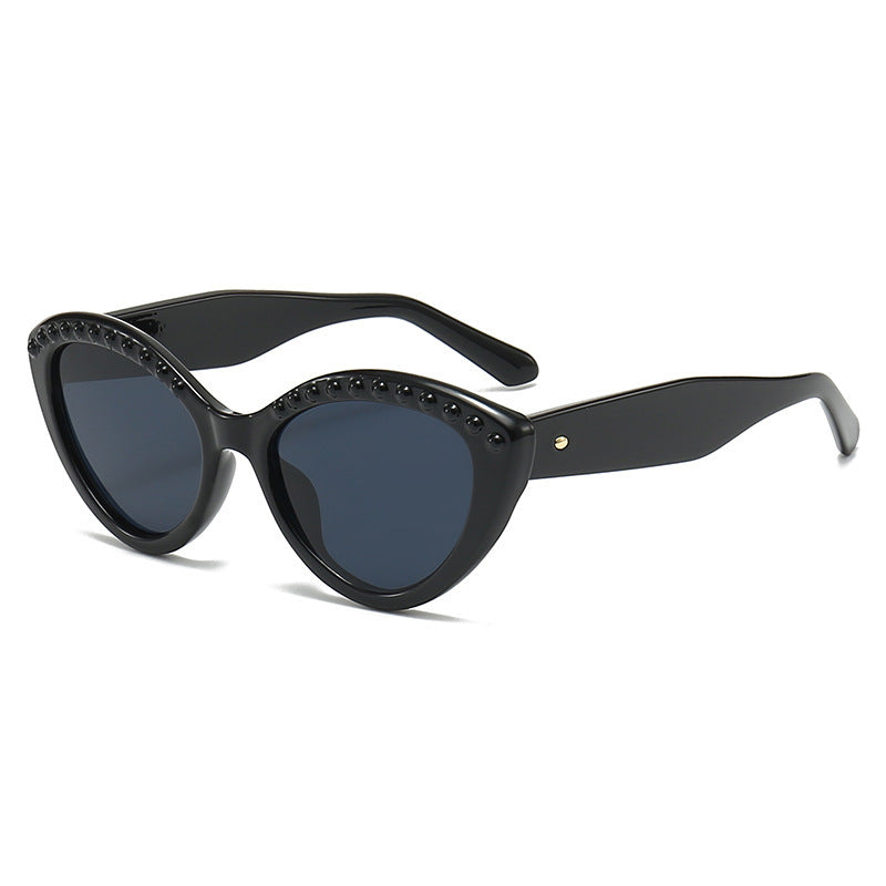 Women Cat-Eye Sunglasses with Glittering Details Kalsten