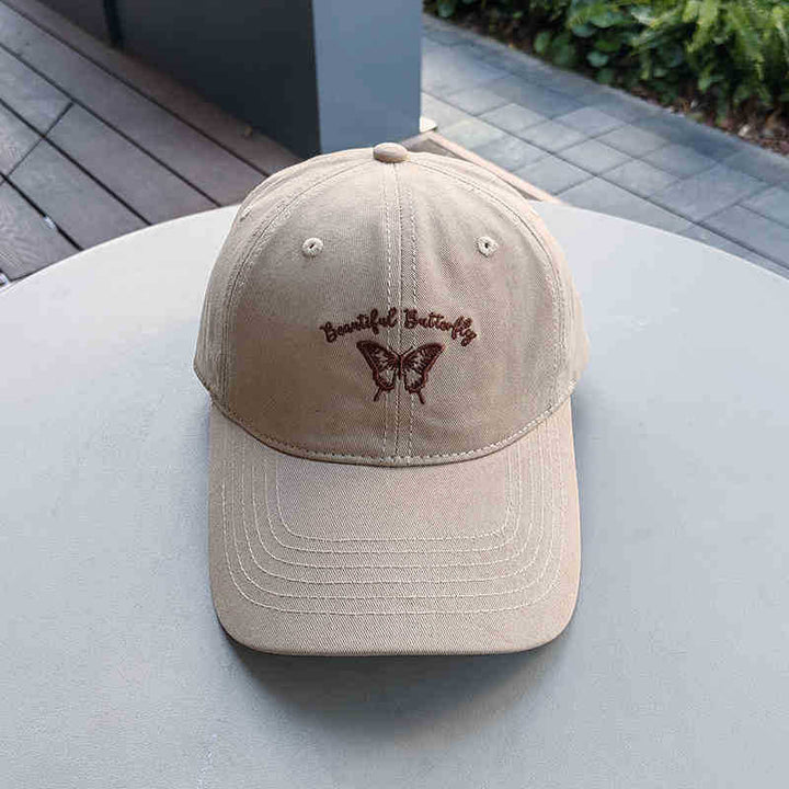 Women's Embroidered Butterfly Cap Kalsten