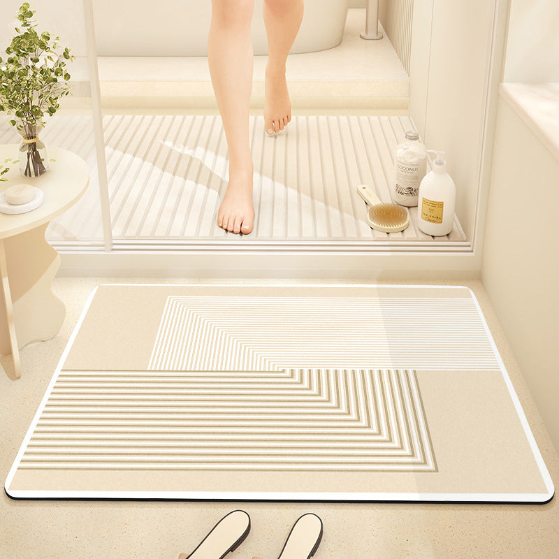 Abstract Modern Bath Mat Acalora