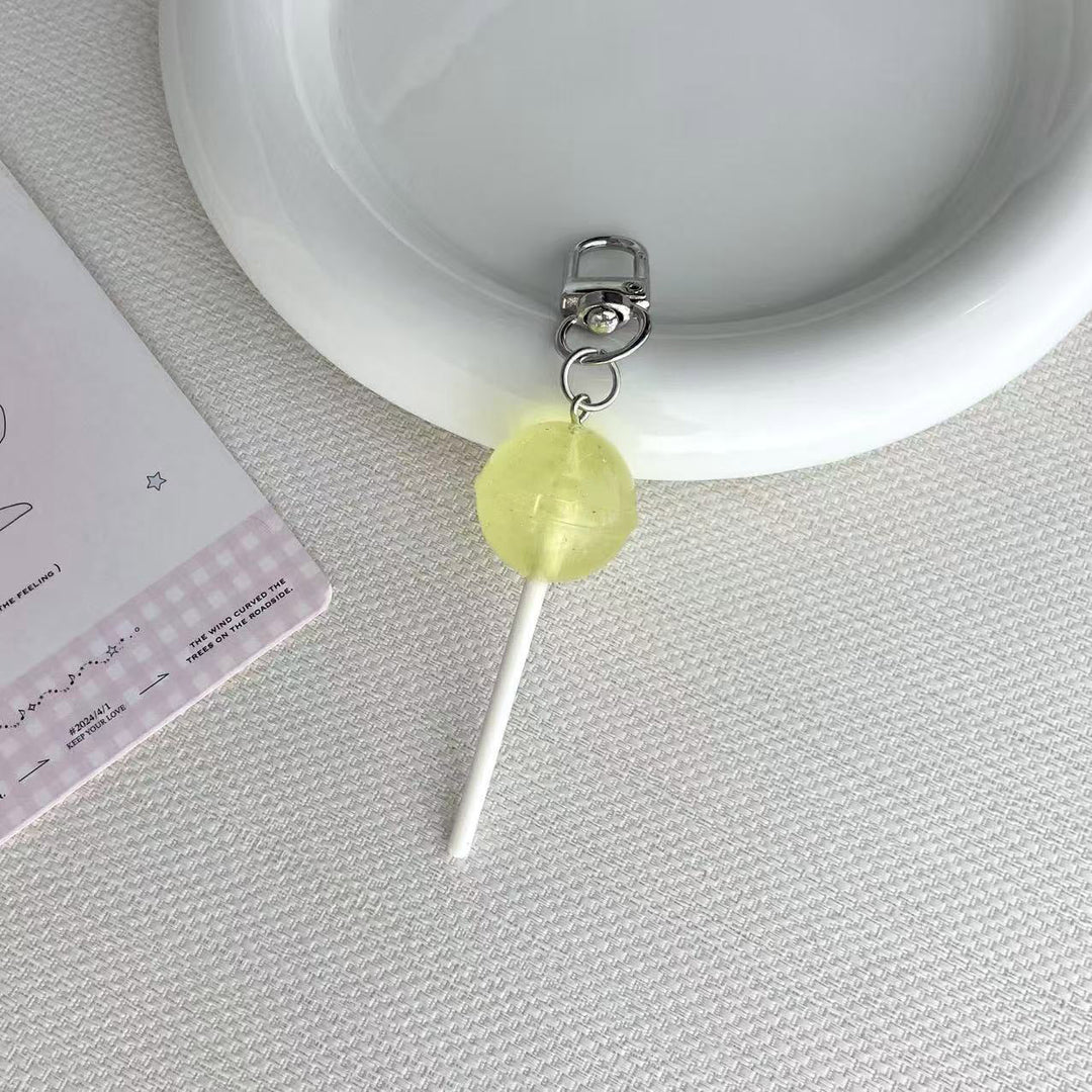 Lollipop-Inspired Charm Keychain Kalsten
