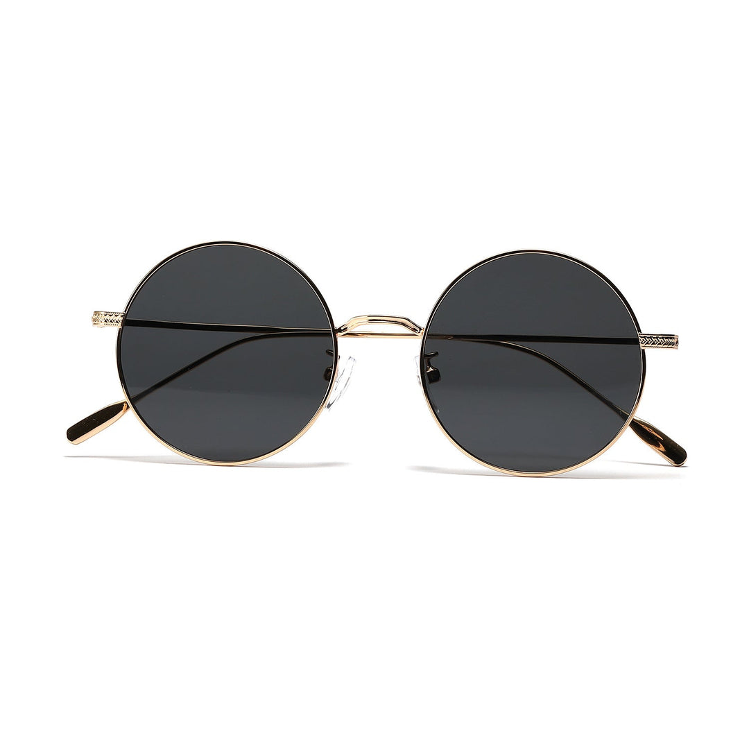 Women round fashionable sunglasses with glamorous frame Kalsten
