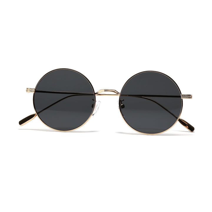Women round fashionable sunglasses with glamorous frame Kalsten
