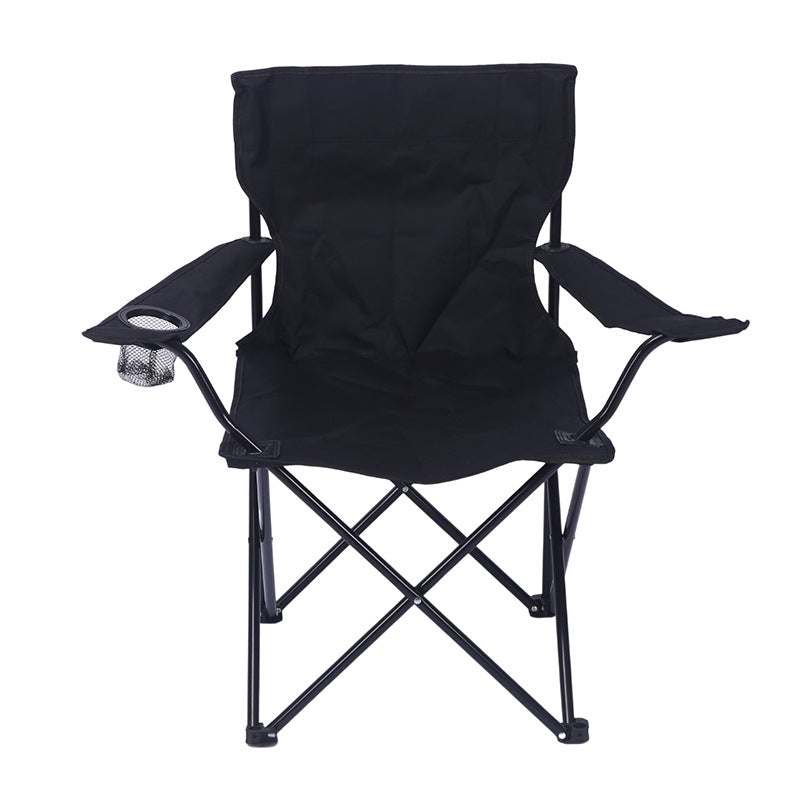 Folding chair with integrated cup holder and carrying bag Kalsten