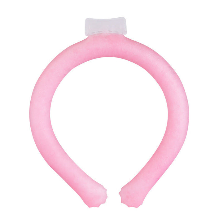 Women's flexible silicone LED neck light for hands-free reading and sports Kalsten