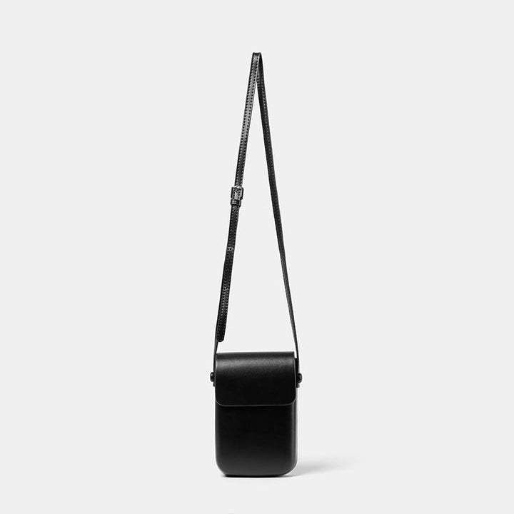 Compact Leather Crossbody Pouch Kalsten