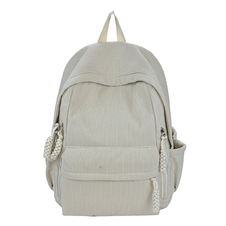 Textured Fabric Everyday Backpack Kalsten