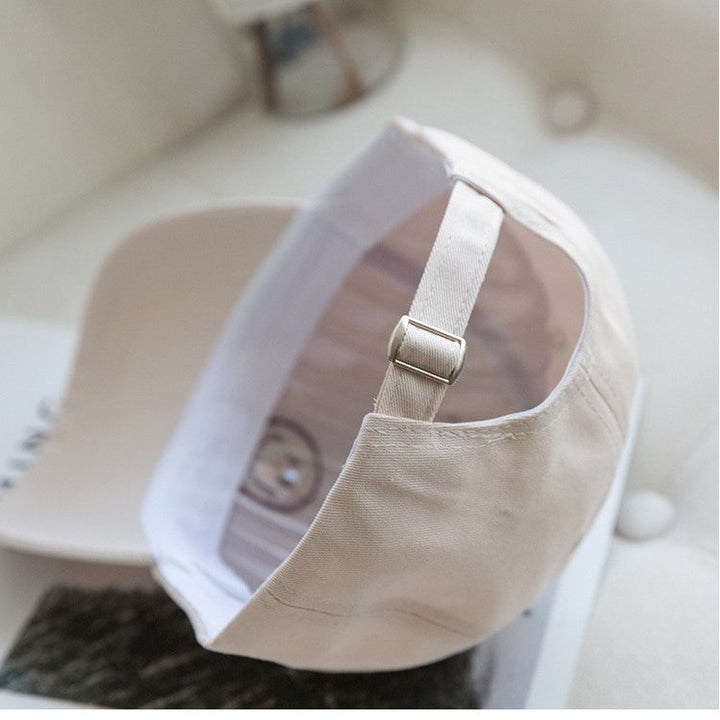 Women's Adjustable Smile Embroidered Cap Kalsten
