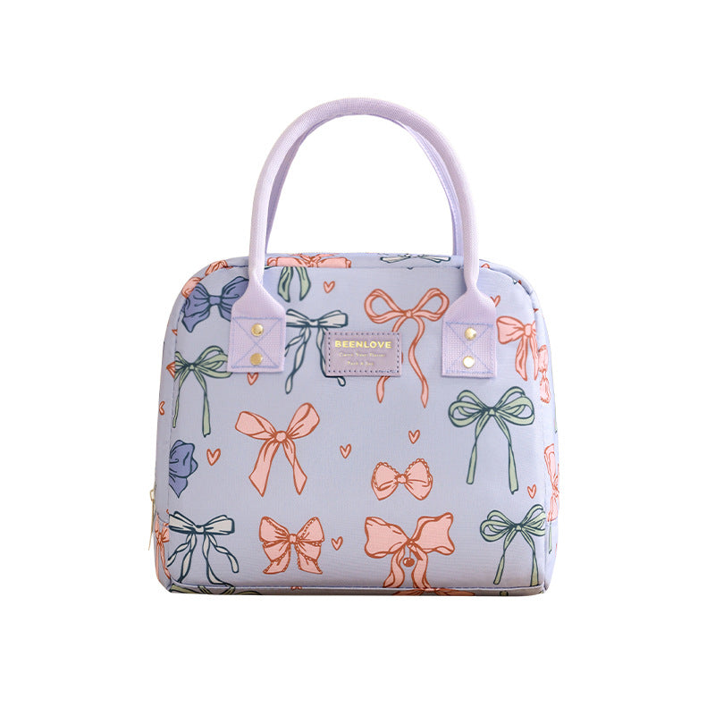 Insulated Leopard Print Lunch Tote Kalsten