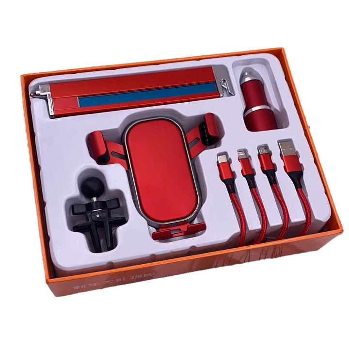 Unisex cordless car charging holder with integrated phone holder Kalsten