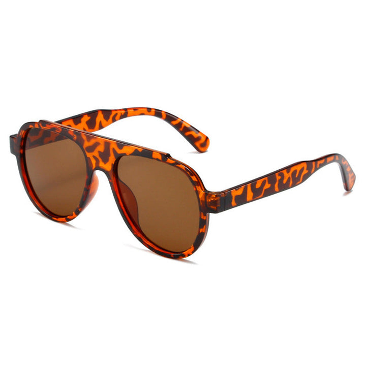 Ladies fashionable sunglasses in eye-catching animal print Kalsten