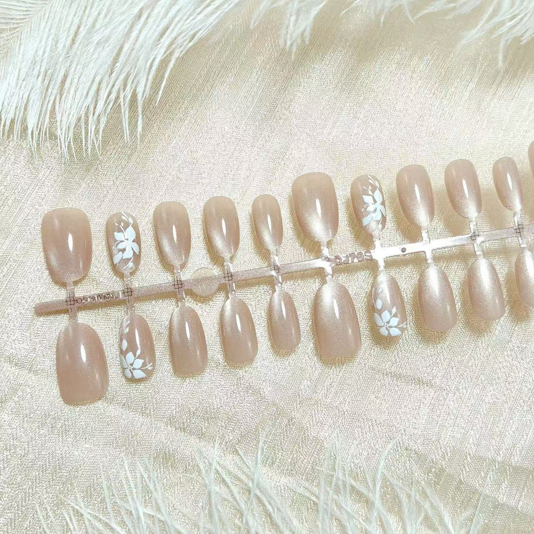 Decorative artificial nails with festive motifs Kalsten