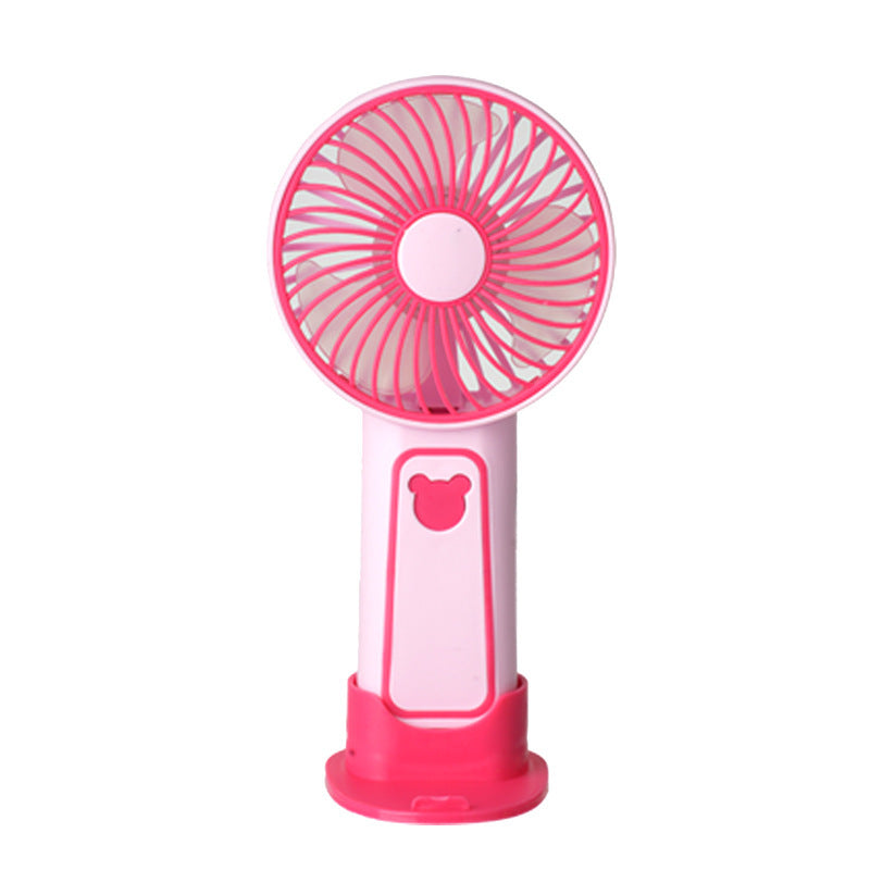 Unisex Portable Hand Fan with Flexible Stand Kalsten