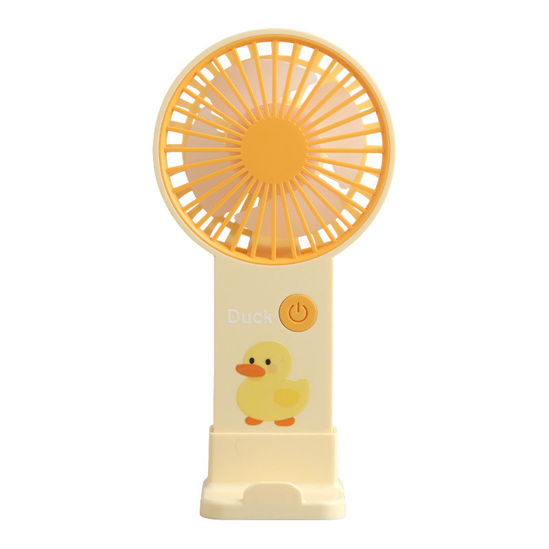 Ladies portable hand fan in playful bunny design Kalsten