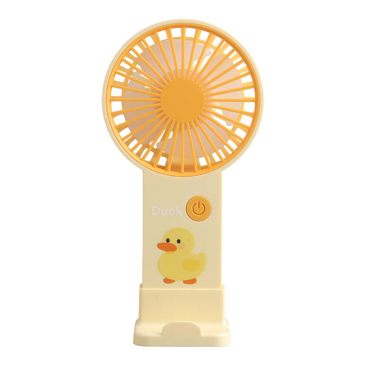 Ladies portable hand fan in playful bunny design Kalsten