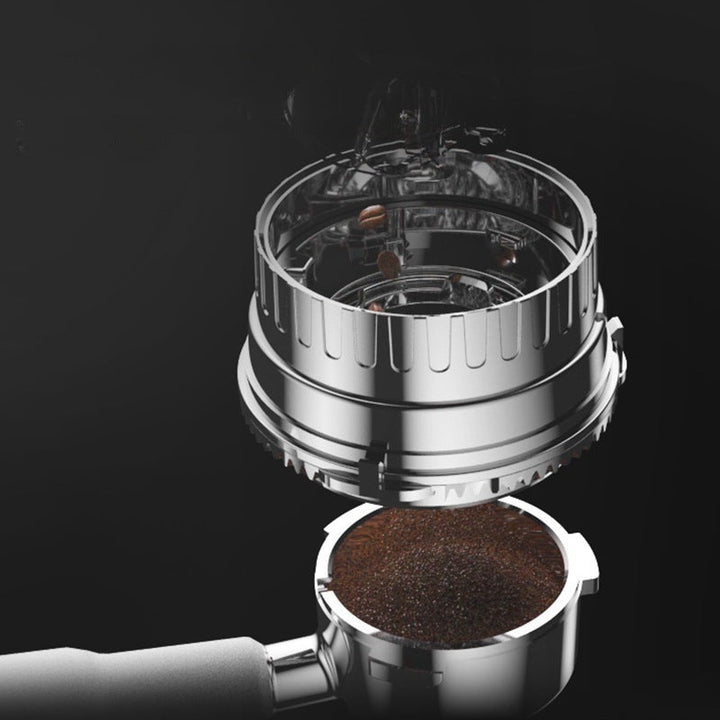 Espresso machine with integrated grinder and steam nozzles Kalsten