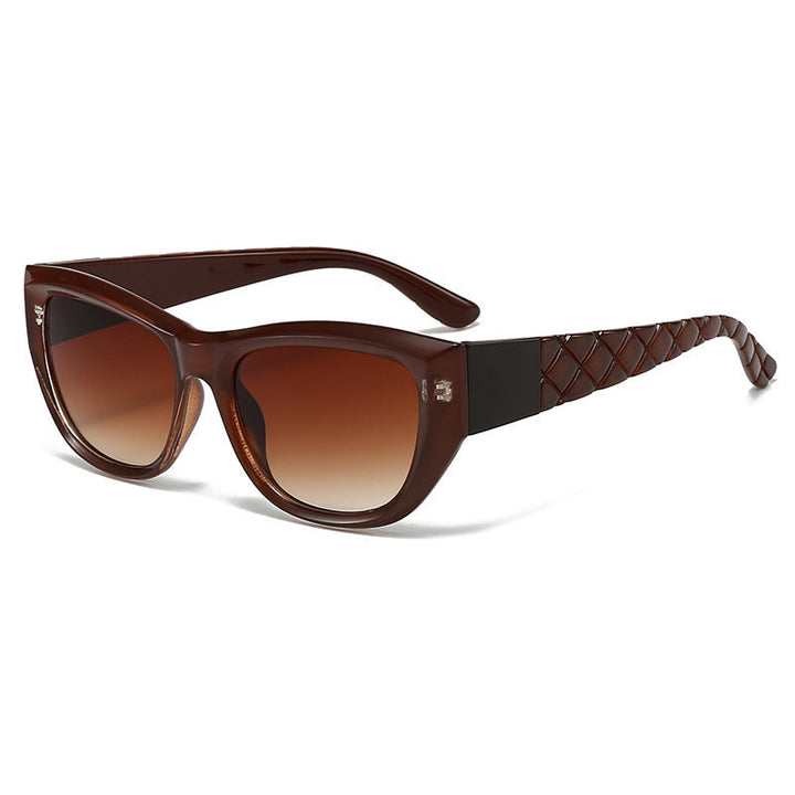 Ladies Cat-Eye Sunglasses with elegant, transparent frame Kalsten