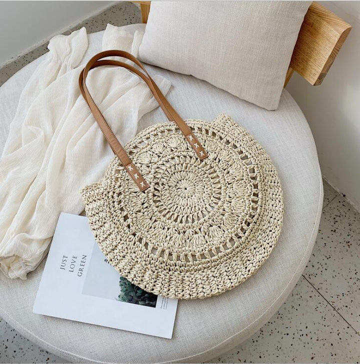 Handmade straw bag Kalsten
