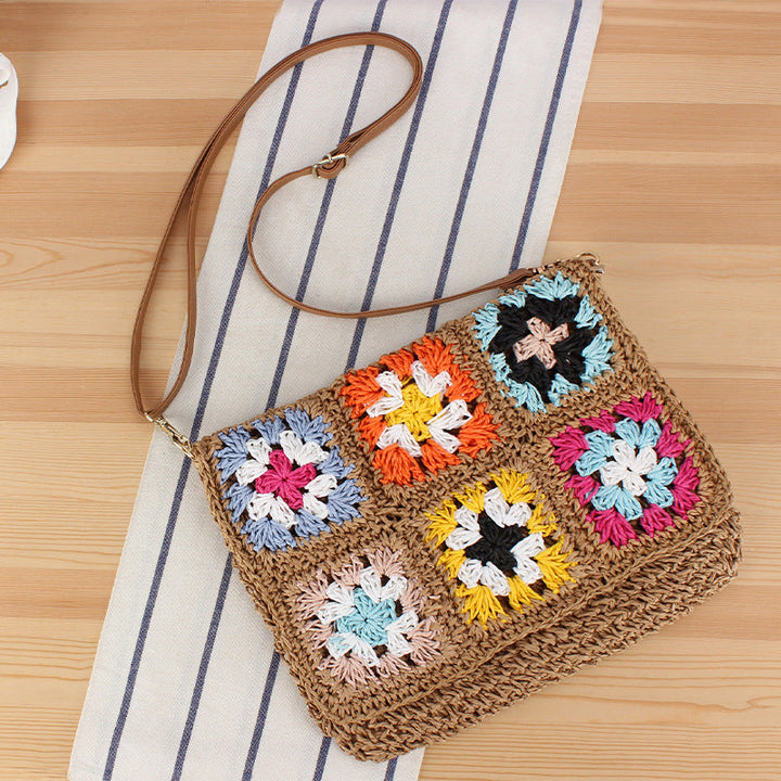 Shoulder bag in cheerful patchwork style Kalsten