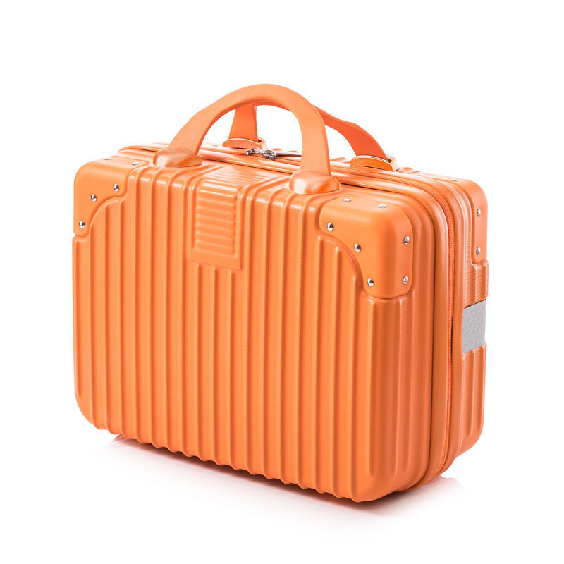 hard-shell cosmetic travel case with double top handles and reinforced corner protectors Kalsten