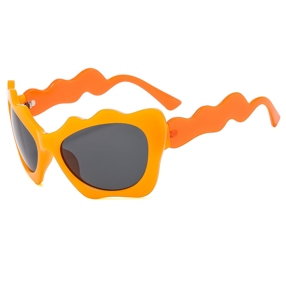 Ladies sunglasses in creative wave design Kalsten