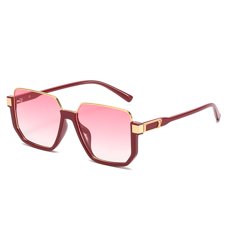 Women modern square sunglasses with stylish frame Kalsten